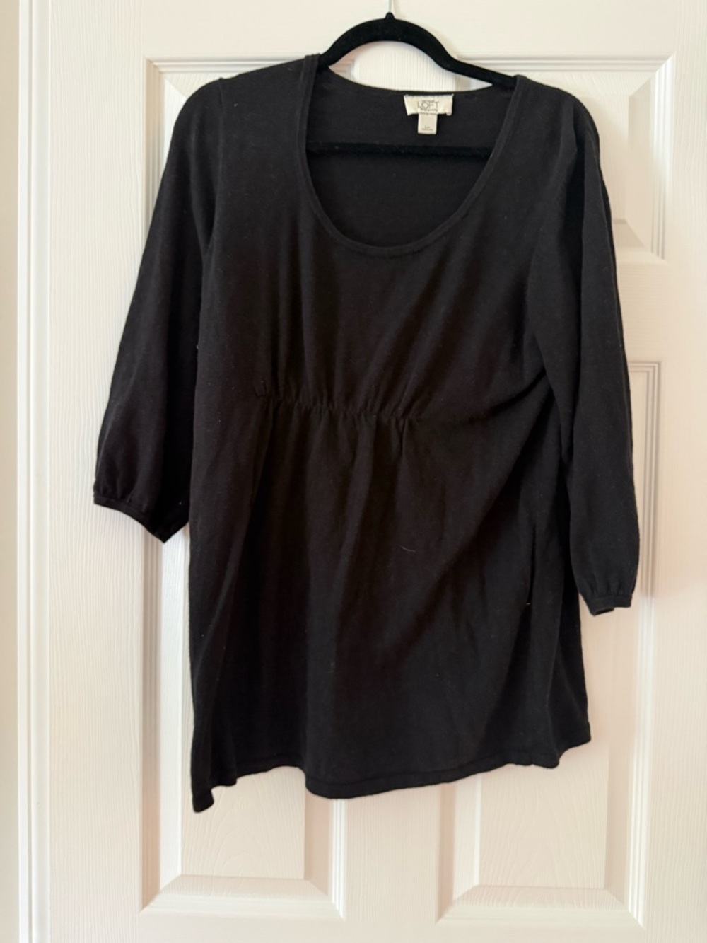 LOFT Scoop-Neck 3/4 Sleeve Tunic ** Bundle 5+ items and name your offer!!! 💖💞
